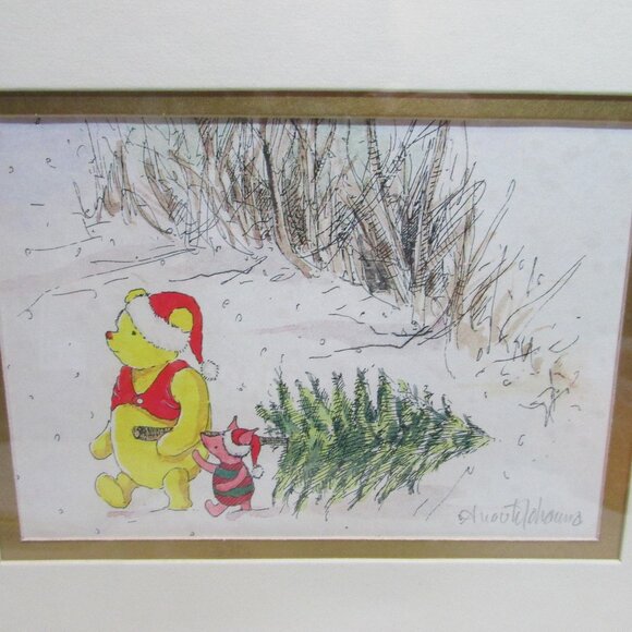 lot Disney Winnie the Pooh Hunny ornament and Pooh Piglet Christmas tree picture - Picture 3 of 10